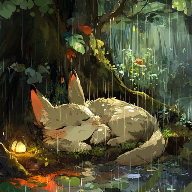 Rainy lofi ♪ to stop Overthinking and Just Rest, Vol.2 (Copyright free) cover art