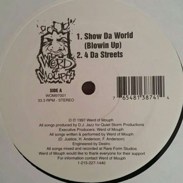 Werd Of Mouph, Show Da World (Blowin Up) cover art