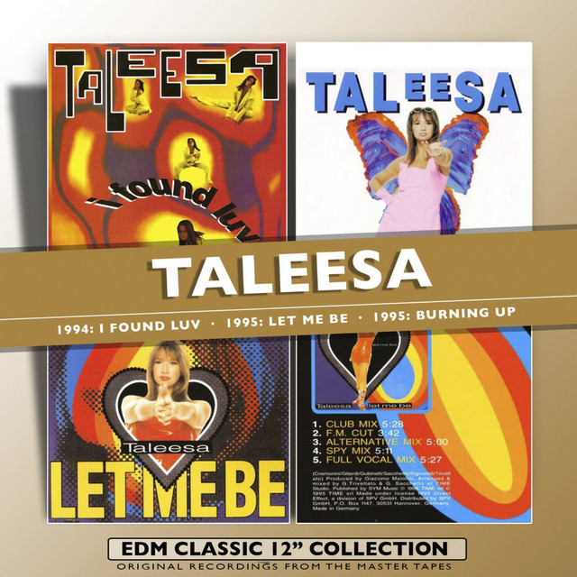 EDM Classic 12" Collection: Taleesa - Original Recordings from the Master Tapes cover art