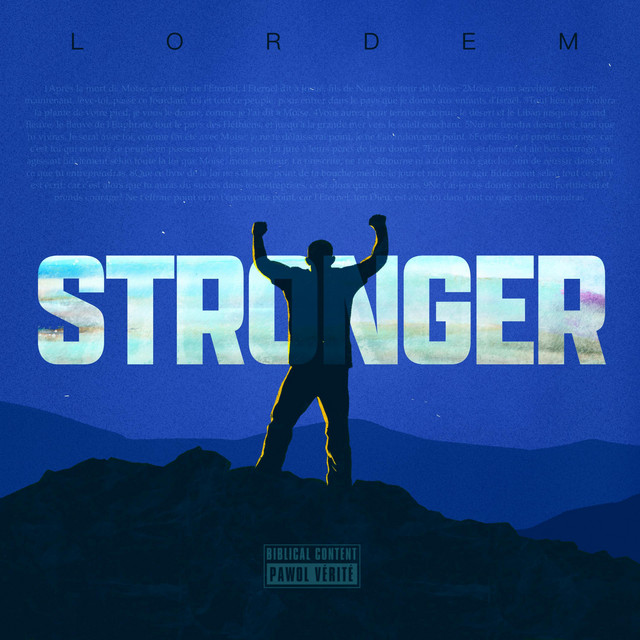 Album cover for Stronger by Lordem