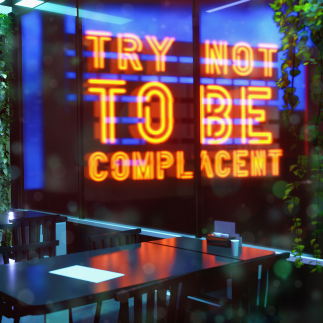Complacent cover art
