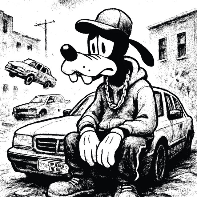 Cover art: OLEŚNICKI GOOFY — MŁODY DM