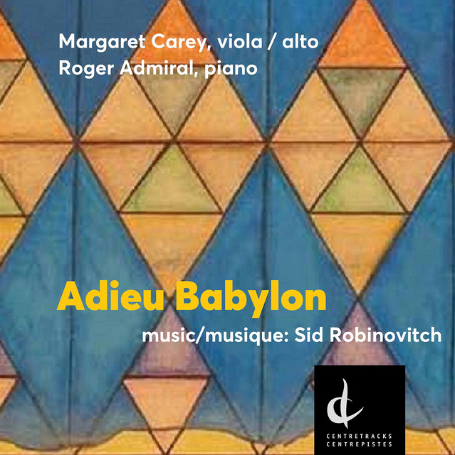 Adieu Babylon (Version for Viola & Piano) album image