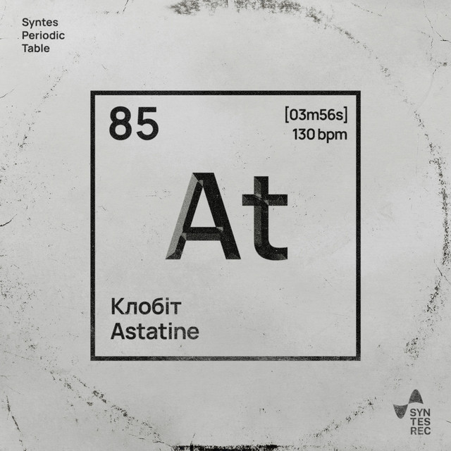 Cover art: Astatine — Klobit