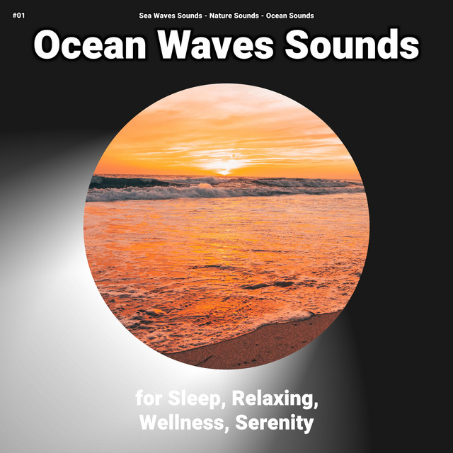 #01 Ocean Waves Sounds for Sleep, Relaxing, Wellness, Serenity cover art