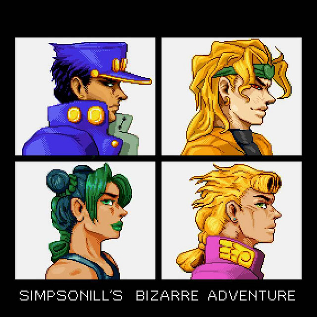 Simpsonill's Bizarre Adventure cover art