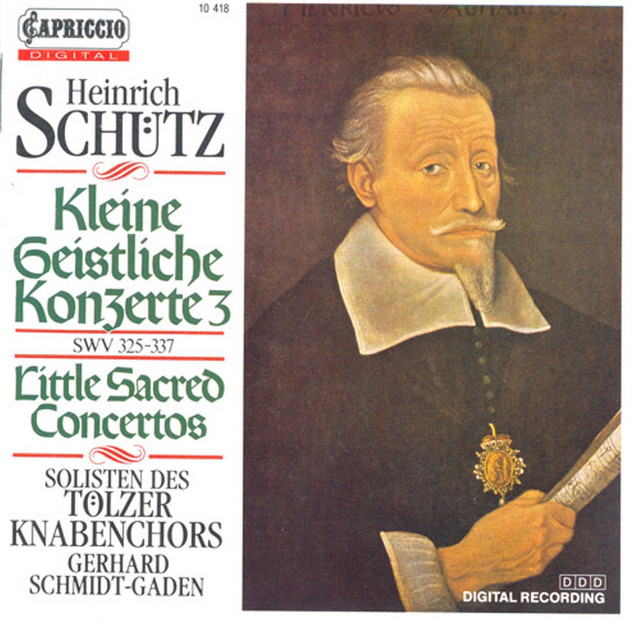 Kleine geistliche Konzerte, Pt. 2, Op. 9: Ich ruf zu dir, Herr Jesu Christ, SWV 326 cover art