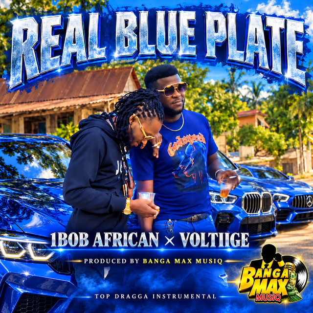 Real Blue Plate