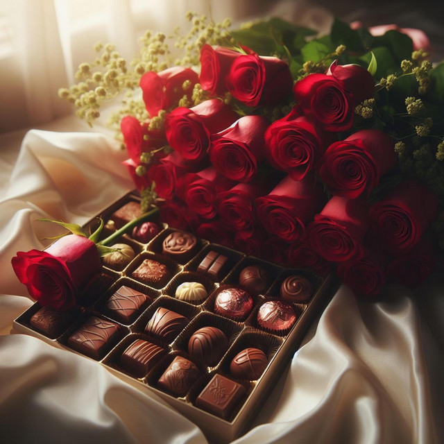Roses & Chocolates cover