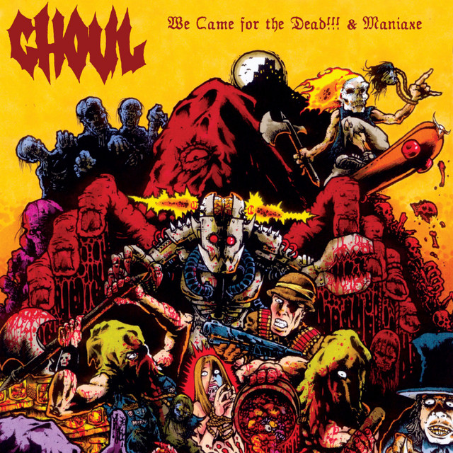 We Came for the Dead & Maniaxe cover art