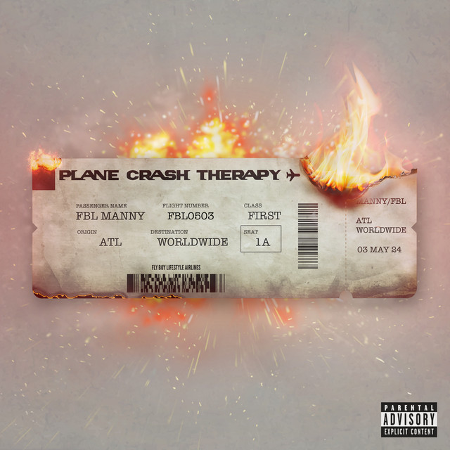 PLANE CRASH THERAPY cover art