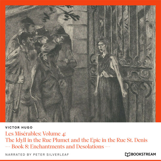 Les Misérables, Volume 4: The Idyll in the Rue Plumet and the Epic in the Rue St. Denis - Book 8: Enchantments and Desolations cover art