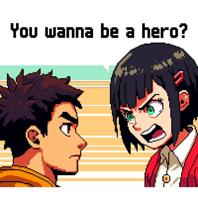 You Wanna Be a Hero? cover art