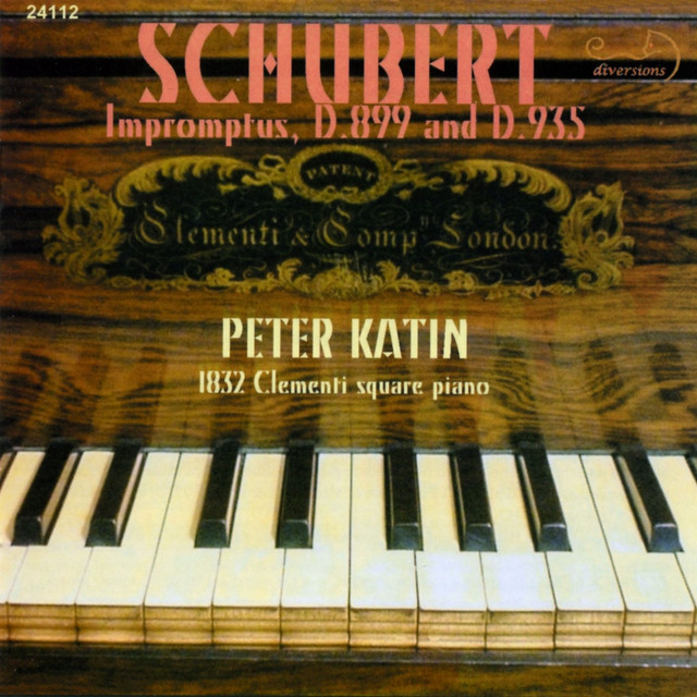 Schubert, F.: Impromptus - D. 899, 935 cover