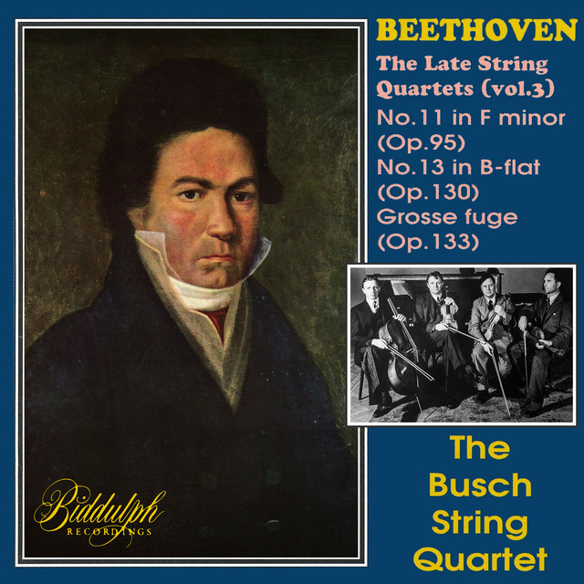 Beethoven: The Late String Quartets, Vol. 3 cover art