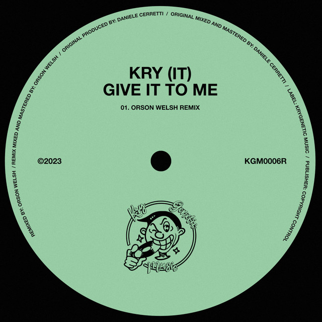 Give It To Me - Orson Welsh Remix album art