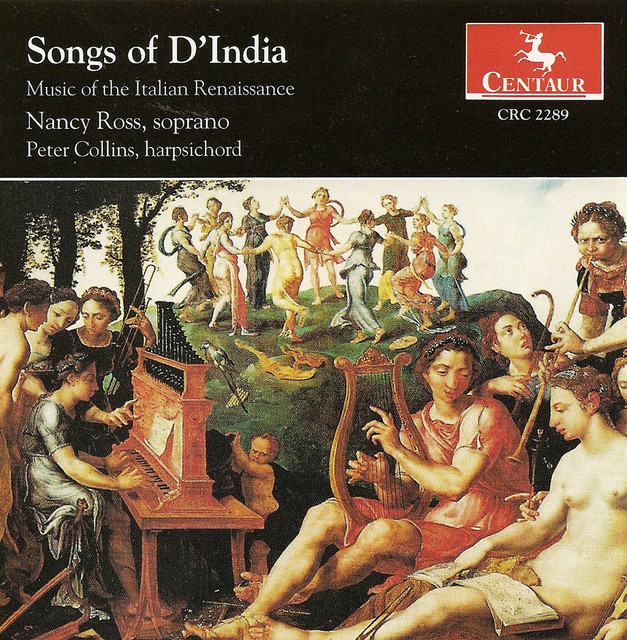 India, S. D': Vocal Music (Music of the Italian Renaissance) cover art