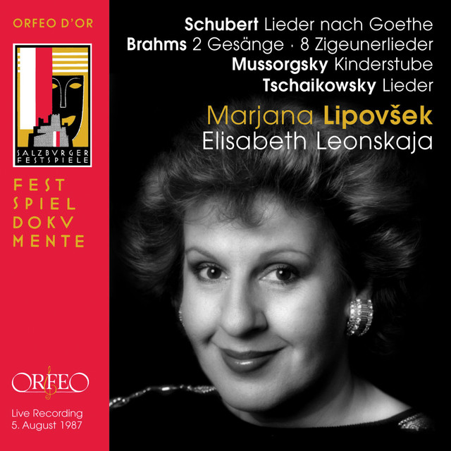 Schubert, Brahms & Mussorgsky: Lieder (Live)