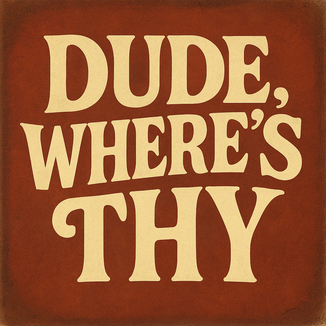 Dude release artwork