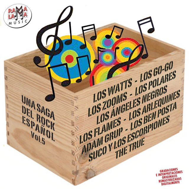 Una Saga del Rock Español, Vol. 5 cover