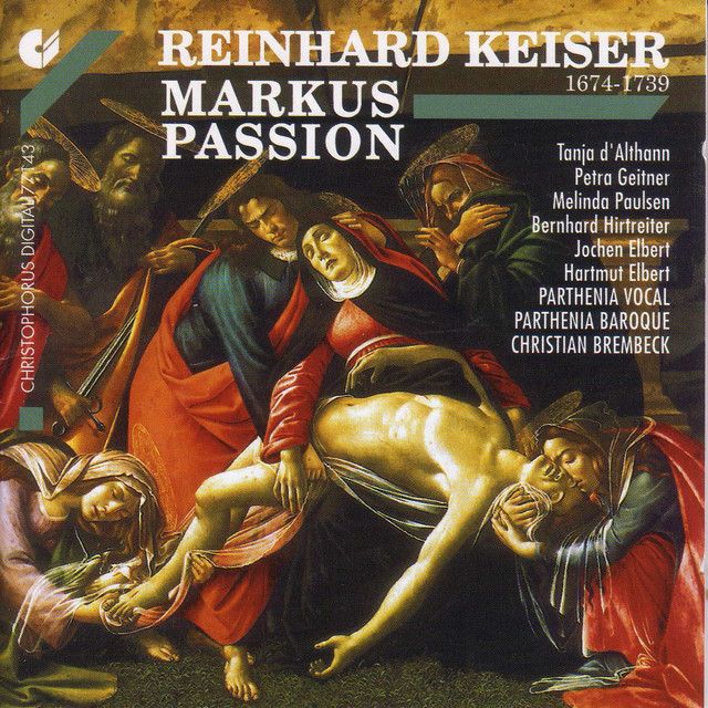Keiser, R.: St. Mark Passion cover