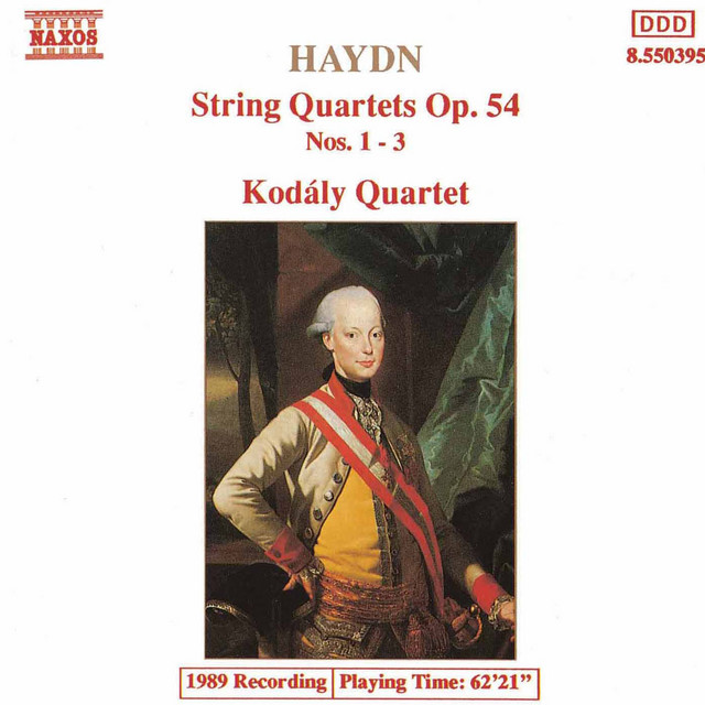 Haydn: String Quartets Op. 54, Nos. 1- 3