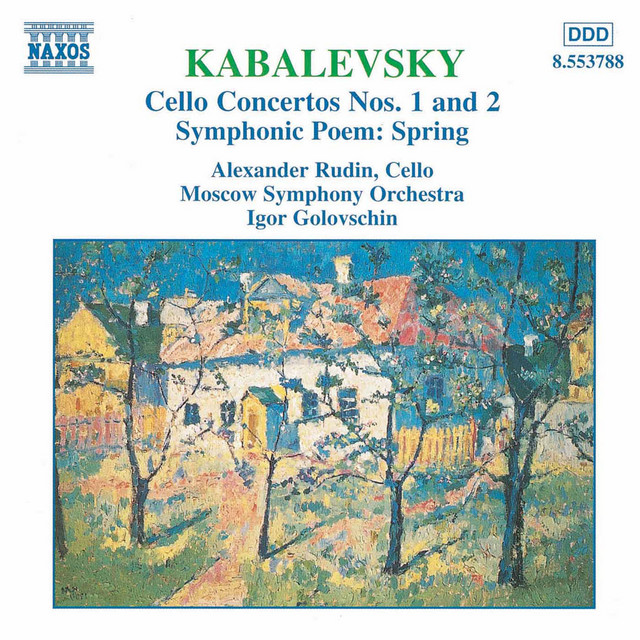 Kabalevsky: Cello Concertos Nos. 1 and 2 / Spring, Op. 65 cover art