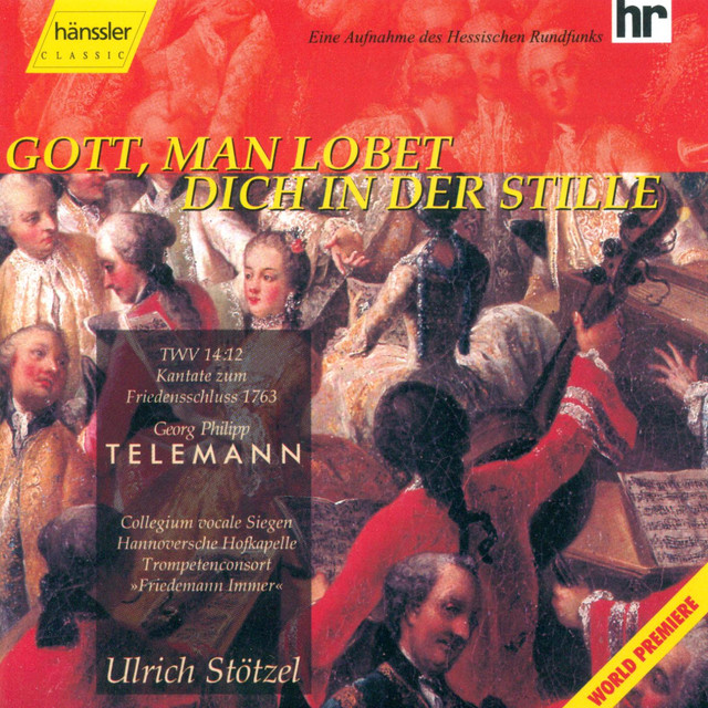 Telemann, G.P.: Gott, Man Lobet Dich in Der Stille cover