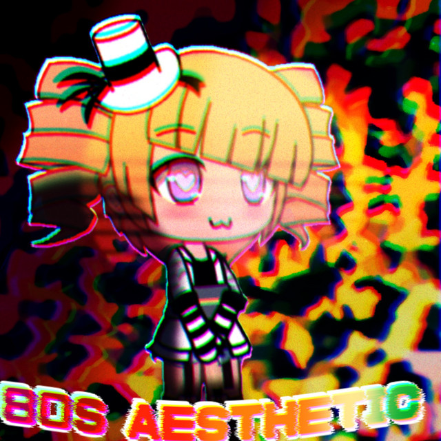 80s Aesthetic cover art