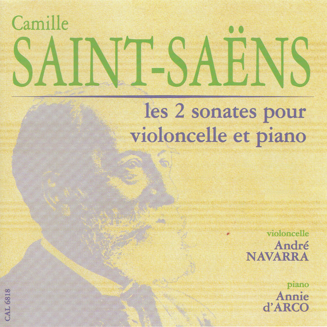 Saint-Saens: Les 2 sonates pour violoncelle et piano cover art