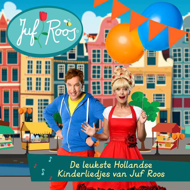 De Leukste Hollandse Kinderliedjes van Juf Roos cover art