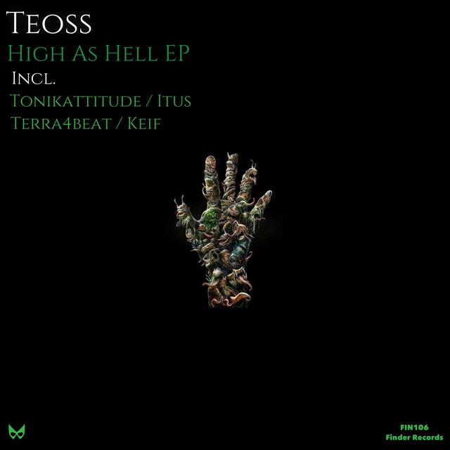 Обкладинка Teoss — High As Hell EP