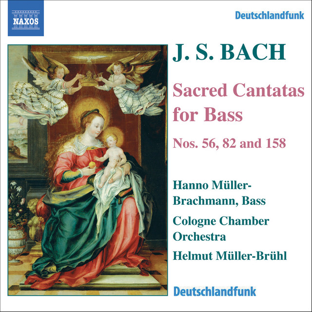 Bach, J.S.: Bass Cantatas, Bwv 56, 82, 158 cover art