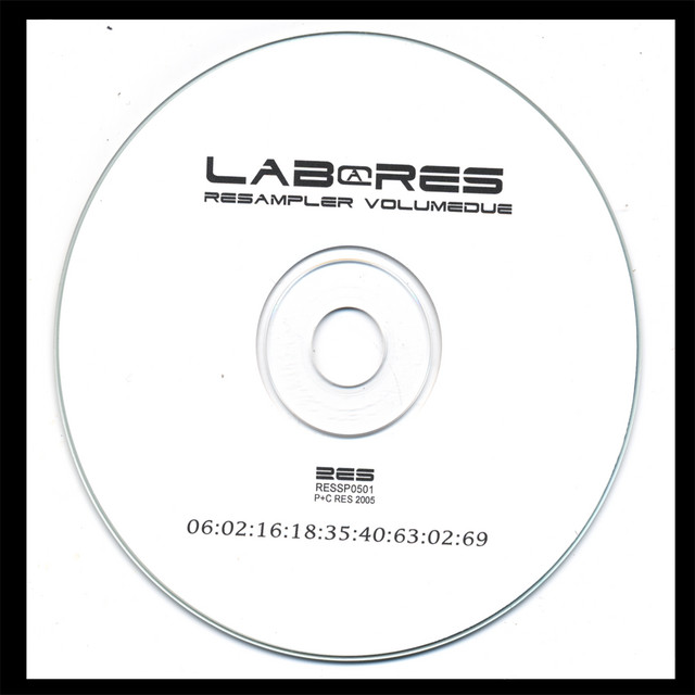 lab@res - resampler volumedue cover