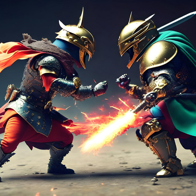 Обкладинка: Warriors of Light and Darkness — Yula_Music