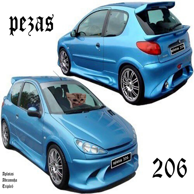 pezas 206 cover art