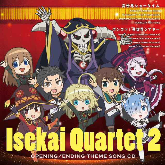 OPENING&ENDING THEME FROM TV SERIES ”ISEKAI QUARTET 2” cover