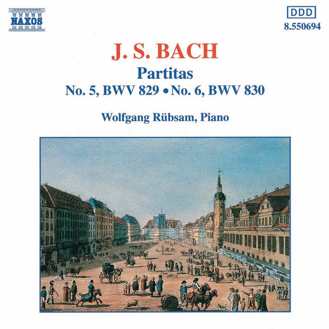 Keyboard Partita No. 5 in G Major, BWV 829: II. Allemande cover art