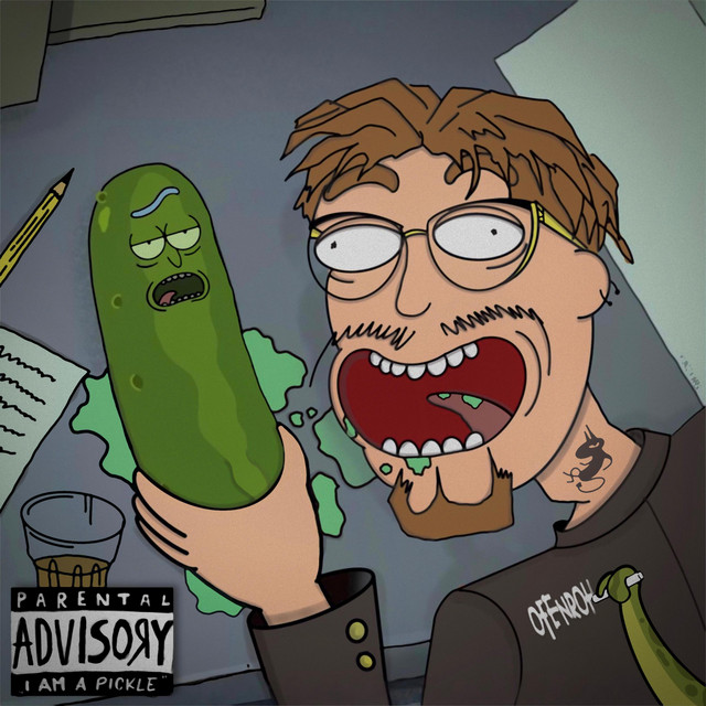 Pickle Rick cover art