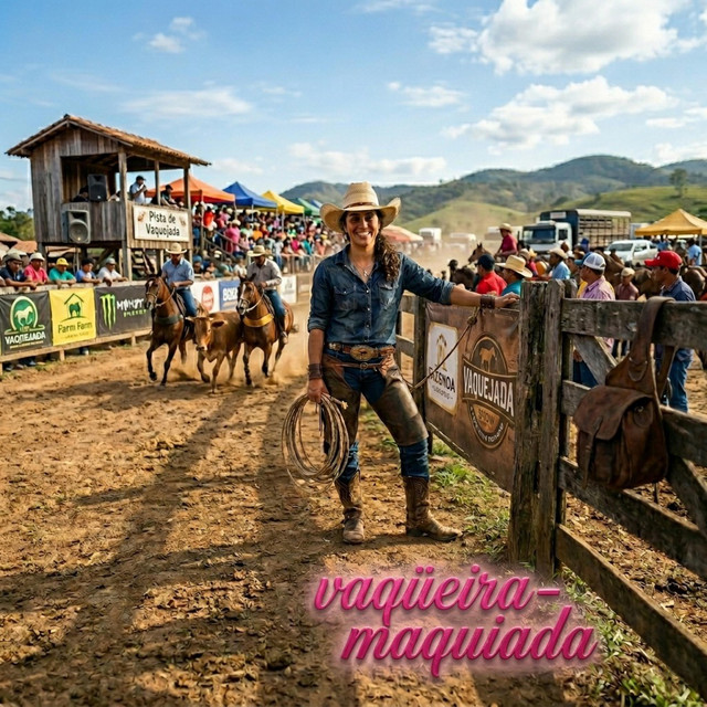MONTAGEM- vaqüeira maquiada