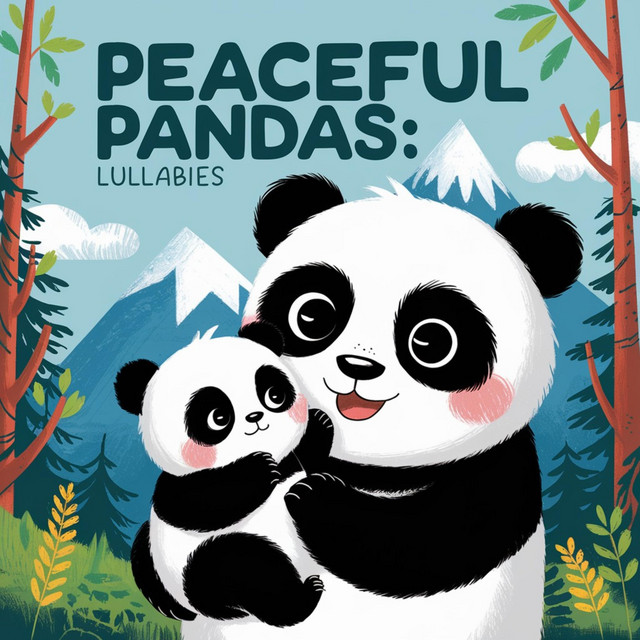 Peaceful Pandas: Lullabies For Baby Bedtime cover art