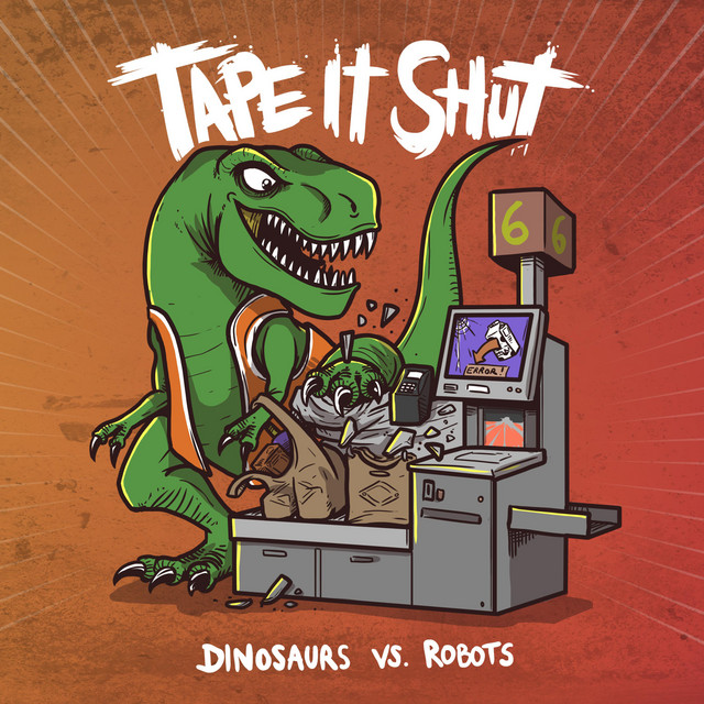 Dinosaurs Vs Robots cover art