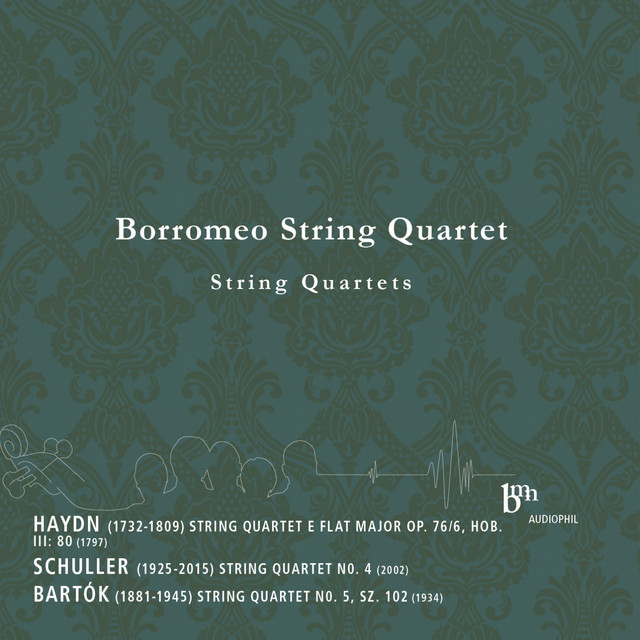 Haydn, Schuller, Bartók: Works for String Quartet cover art