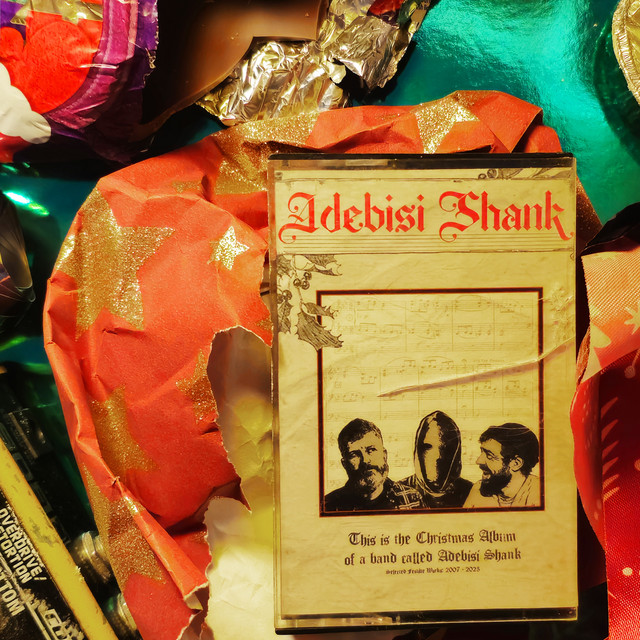 This is the Christmas Album of a band called Adebisi Shank cover art