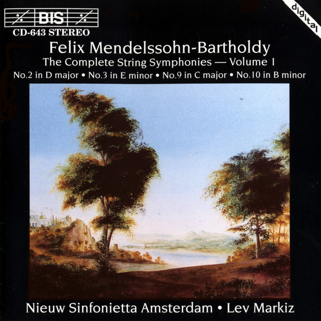 Mendelssohn, F.: The Complete String Symphonies - Vol. 1