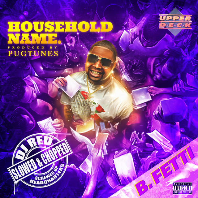 HOUSE HOLD NAME SLOWED & CHOPPED cover art