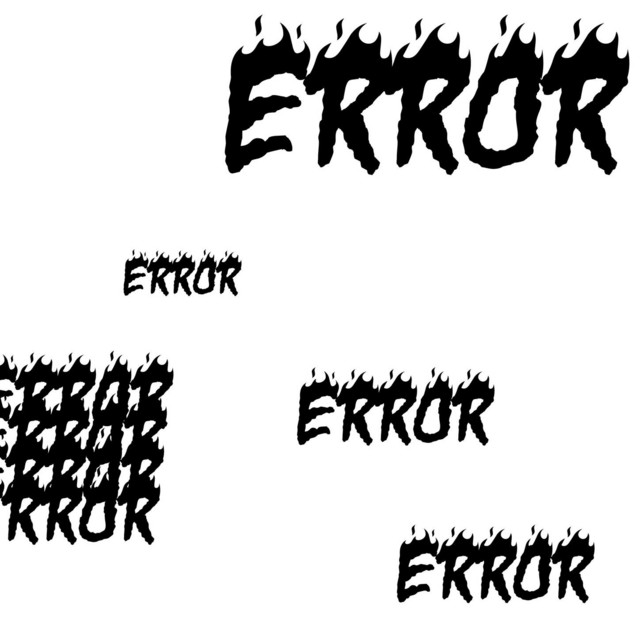 Error cover art