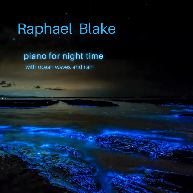 Piano for Night Time (With Ocean Waves and Rain) cover art