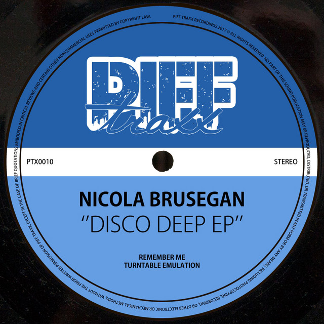 Обкладинка Nicola Brusegan — Disco Deep EP