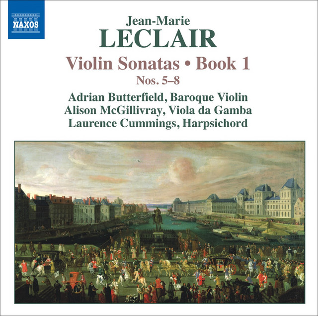 Leclair, J.-M.: Violin Sonatas, Op. 1, Nos. 5-8 cover art